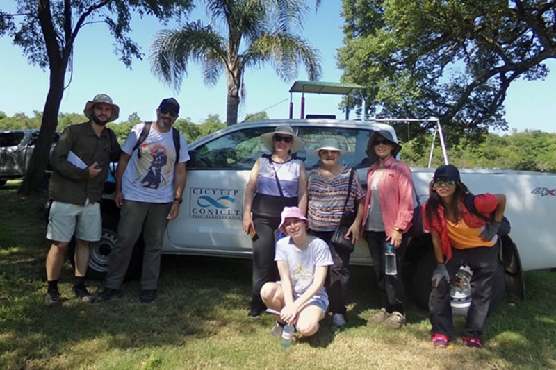 El CONICET aún no especificó qué tipo de resto fósil fue encontrado a orillas del Yuquerí Grande