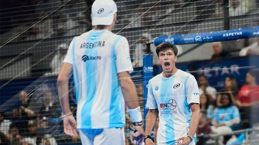 Argentina se consagró campeona del Mundial de pádel masculino 2024 en Qatar