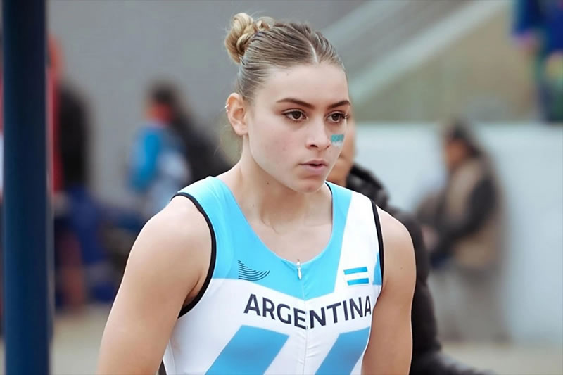 La entrerriana Victoria Zanolli cerró la temporada con dos medallas en el Grand Prix Sudamericano