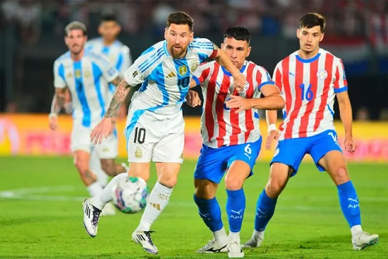 Paraguay sorprendió a Argentina y festejó en Asunción por las Eliminatorias Sudamericanas