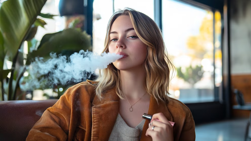Vapear afecta el flujo sanguíneo y los niveles de oxígeno, incluso sin nicotina