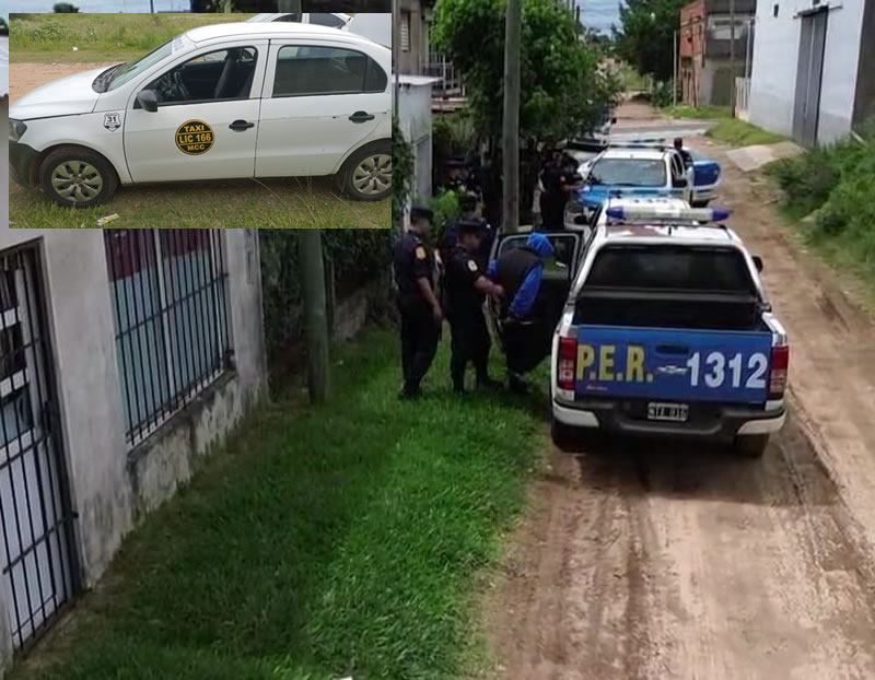 Detuvieron al hombre que con un arma de fuego habría asaltado a un taxista