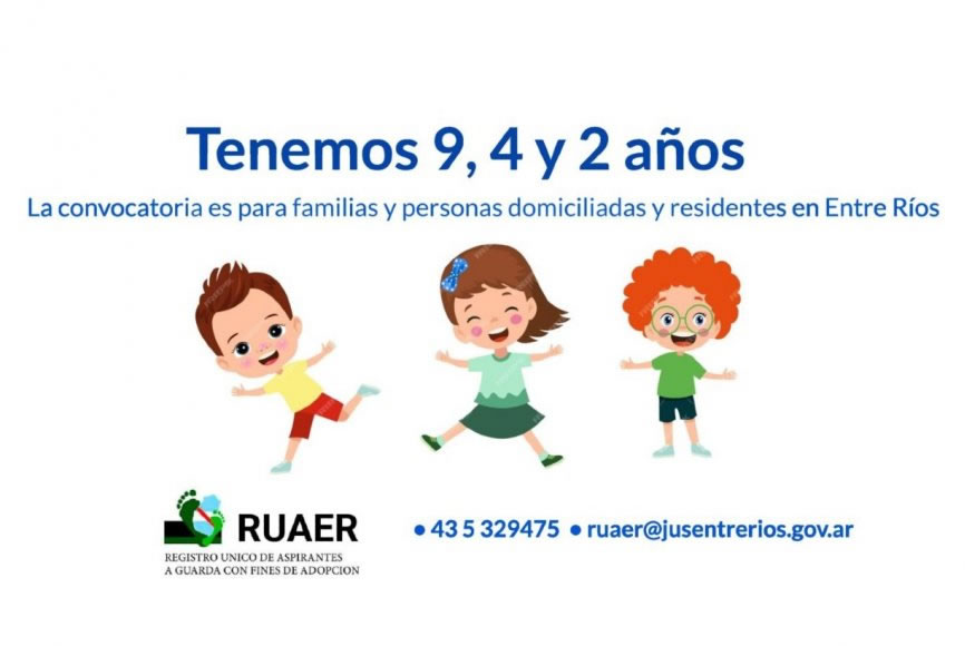 Tres hermanitos buscan una familia: “Son unidos, vitales, expresivos y respetuosos”