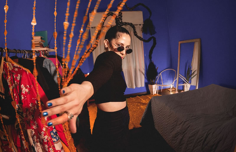 Noelia Recalde en Concordia en “Pueblo Viejo”