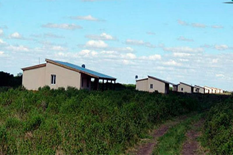 La Federacion Agraria mostró la tarea realizada en el campo decomisado al ex senador Yedro