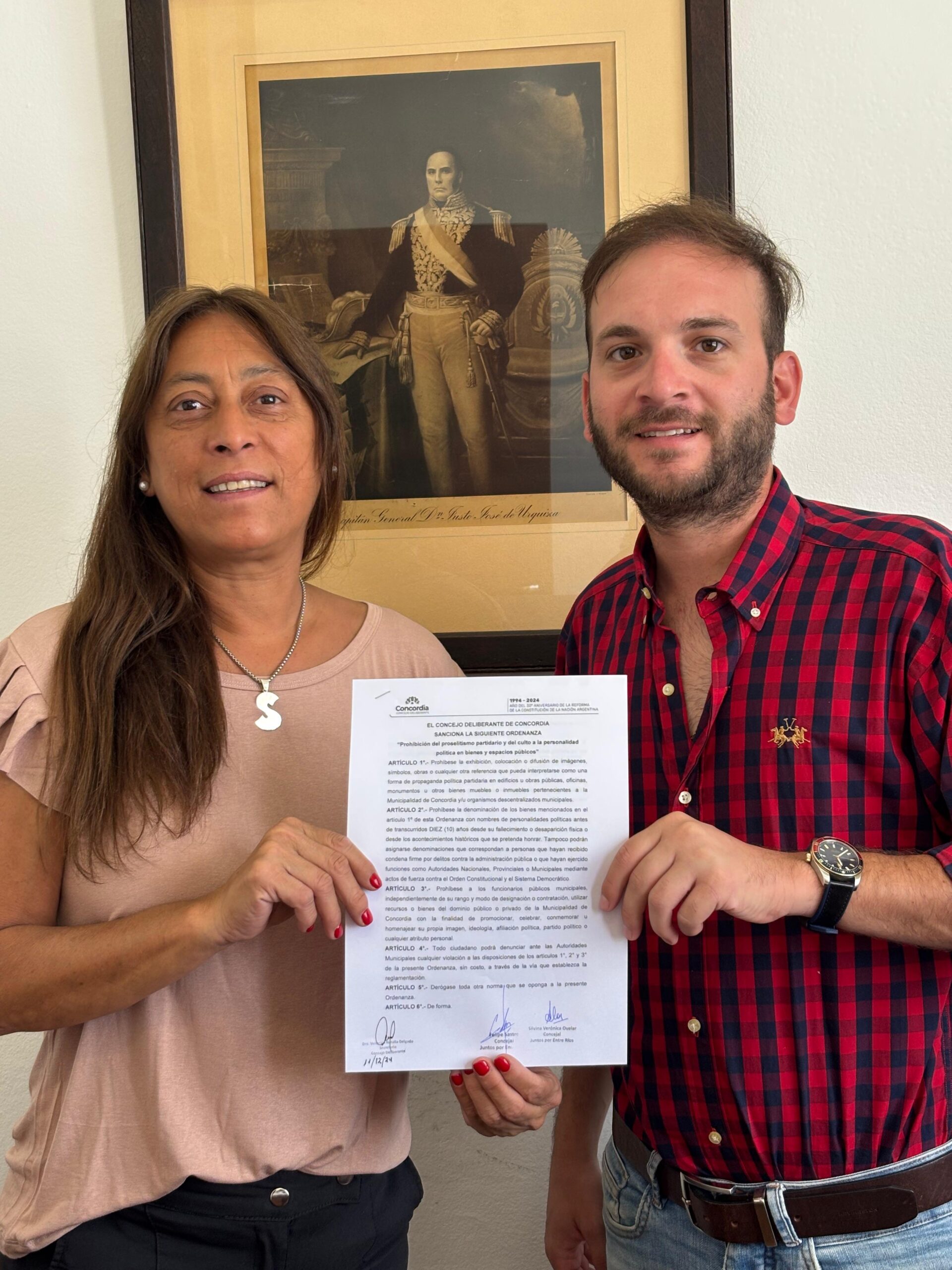 Concordia se suma a la tendencia que busca erradicar prácticas que mezclan política partidaria con la gestión de los recursos públicos