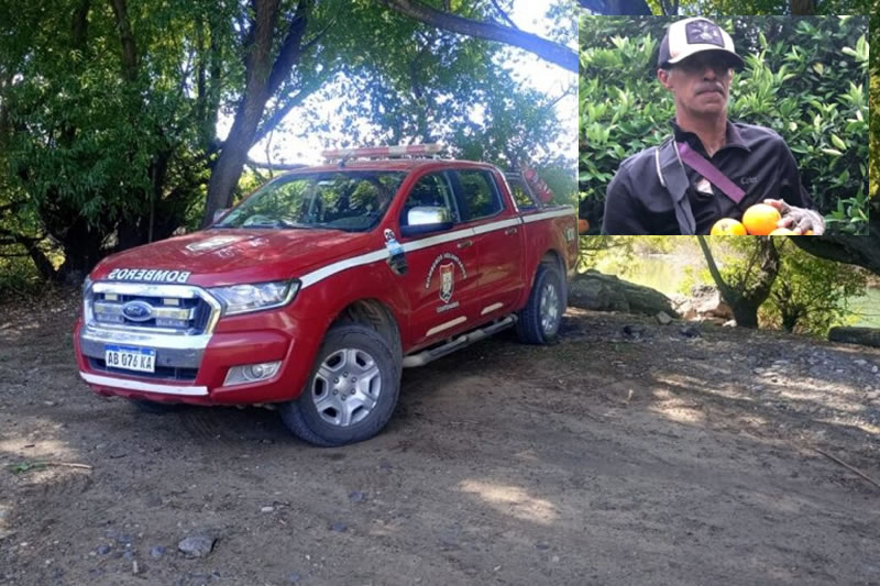 Fue encontrado un cuerpo en el río Neuquén y tratan de establecer si sería del cosechero concordiense
