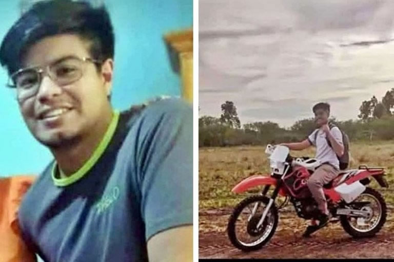 La principal hipótesis en el caso del joven encontrado sin vida al lado de su moto