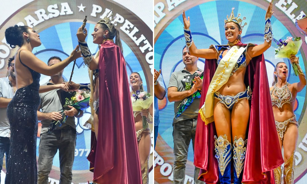 Sofía Funes es la nueva soberana del Carnaval del País