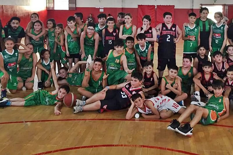 El presente del mini basquet entrerriano quedó sexto en un ranking nacional