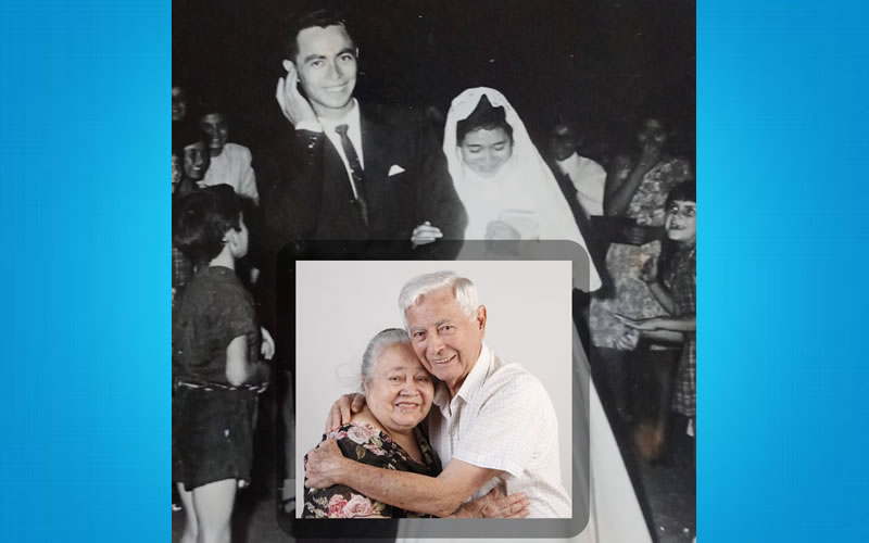 Bodas de Diamante de Lidia Chiappa y Rodolfo Cendra