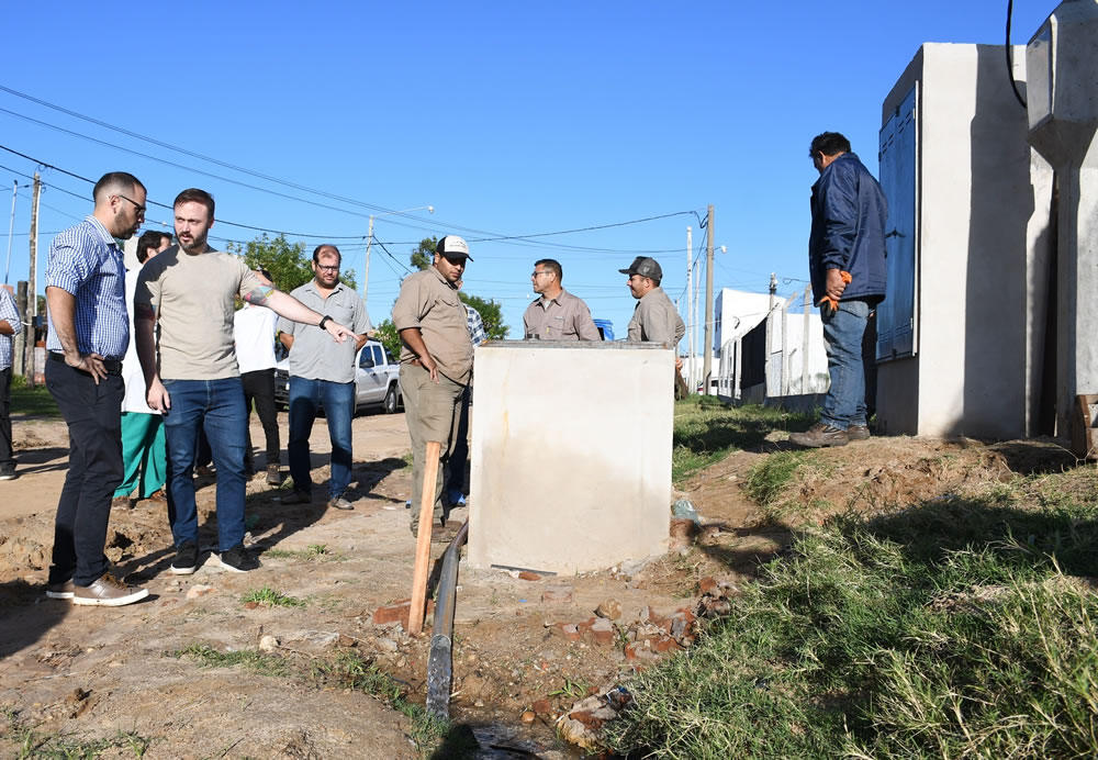 Se habilitó la perforación que abastece de agua al Hospital Masvernat