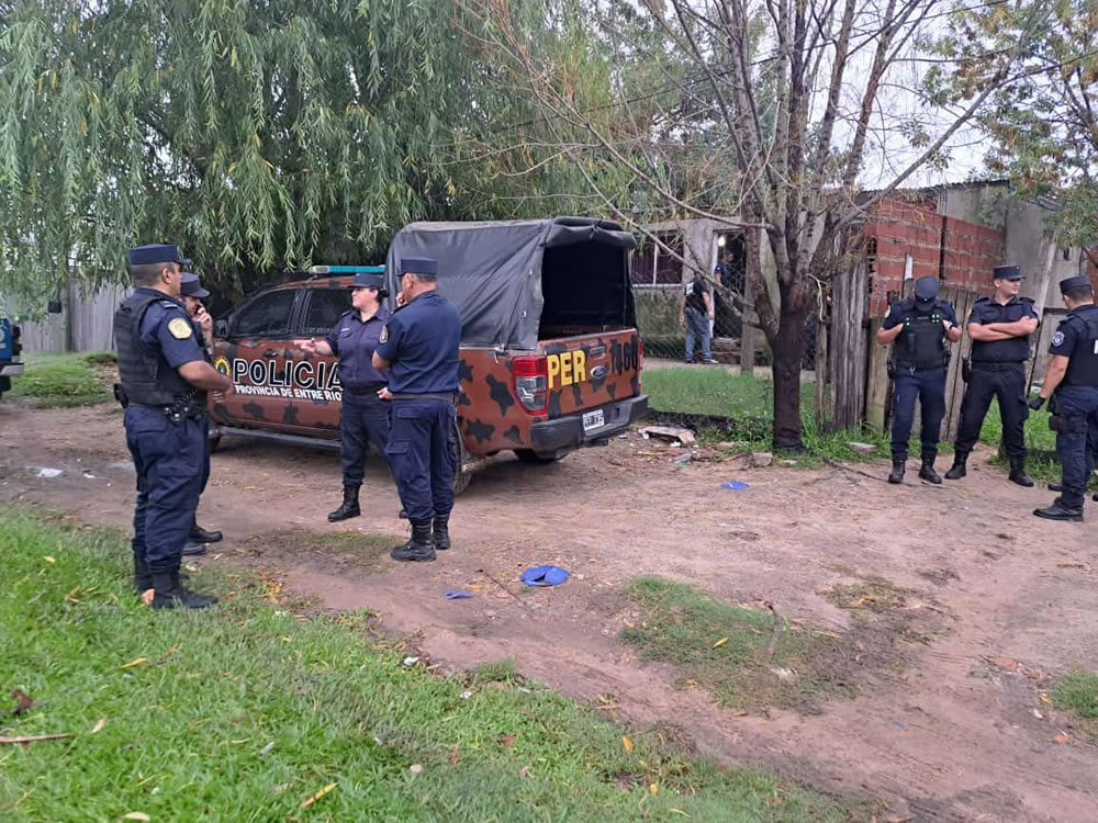 Capturaron al presunto autor del crimen en el barrio Villa Busti