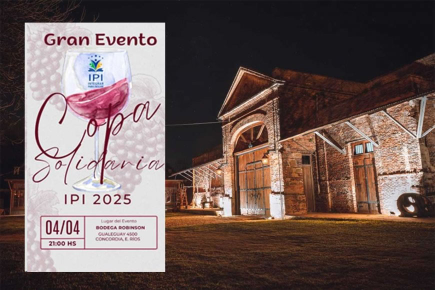 Se viene la Copa Solidaria 2025, iniciativa que “reunirá a las bodegas de mayor calidad presentes en Concordia”
