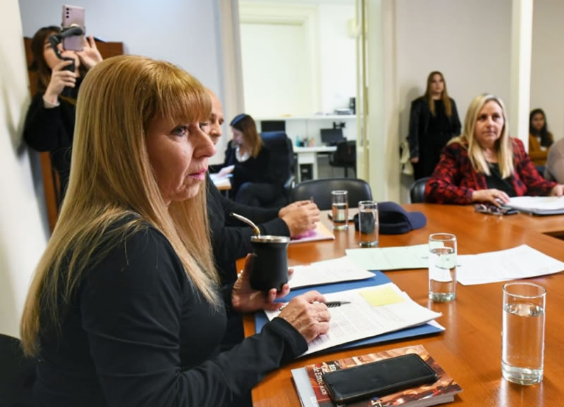 Hein analizó la agenda legislativa con los diputados Romero y Aranda