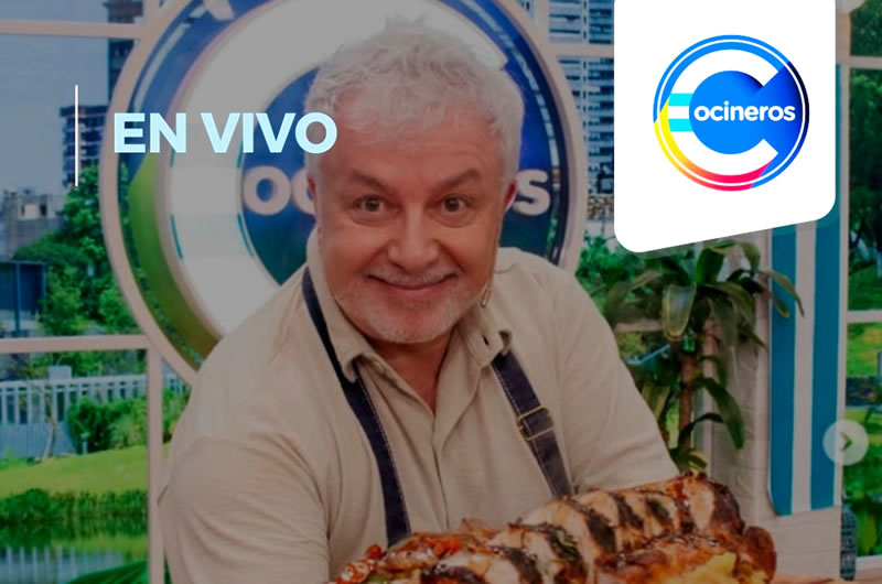 Cocineros Argentinos transmitirá en vivo desde Concordia
