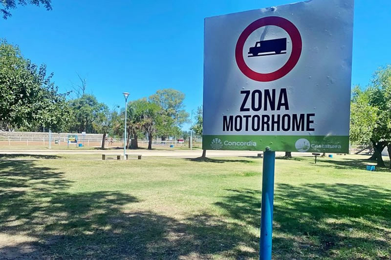 Etapa de prueba piloto para el predio destinado a casas rodantes y motorhome en la costanera