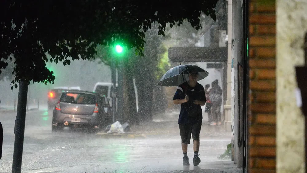 Rige un alerta naranja para este domingo en Entre Ríos