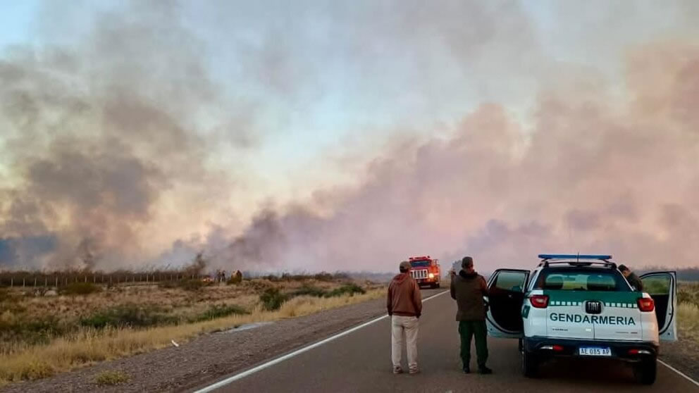 Incendios en la Patagonia: Preocupa la situación en Puerto Madryn, El Bolsón y Bariloche