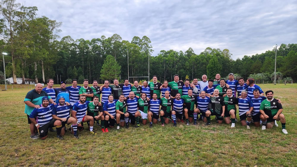 Salto Grande Rugby recibió a Duendes Rugby Club de Rosario en un emocionante encuentro de la categoría Classics