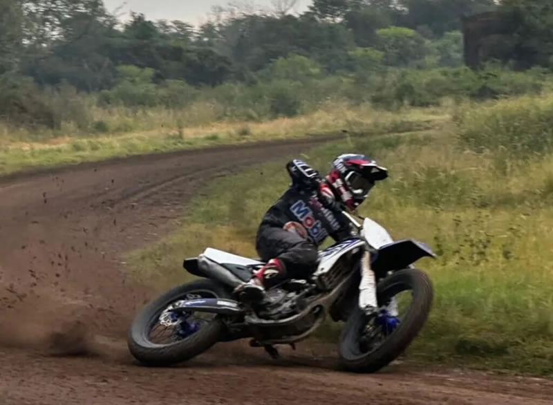 Juan Coduri se prepara para el Certamen Argentino de Motociclismo