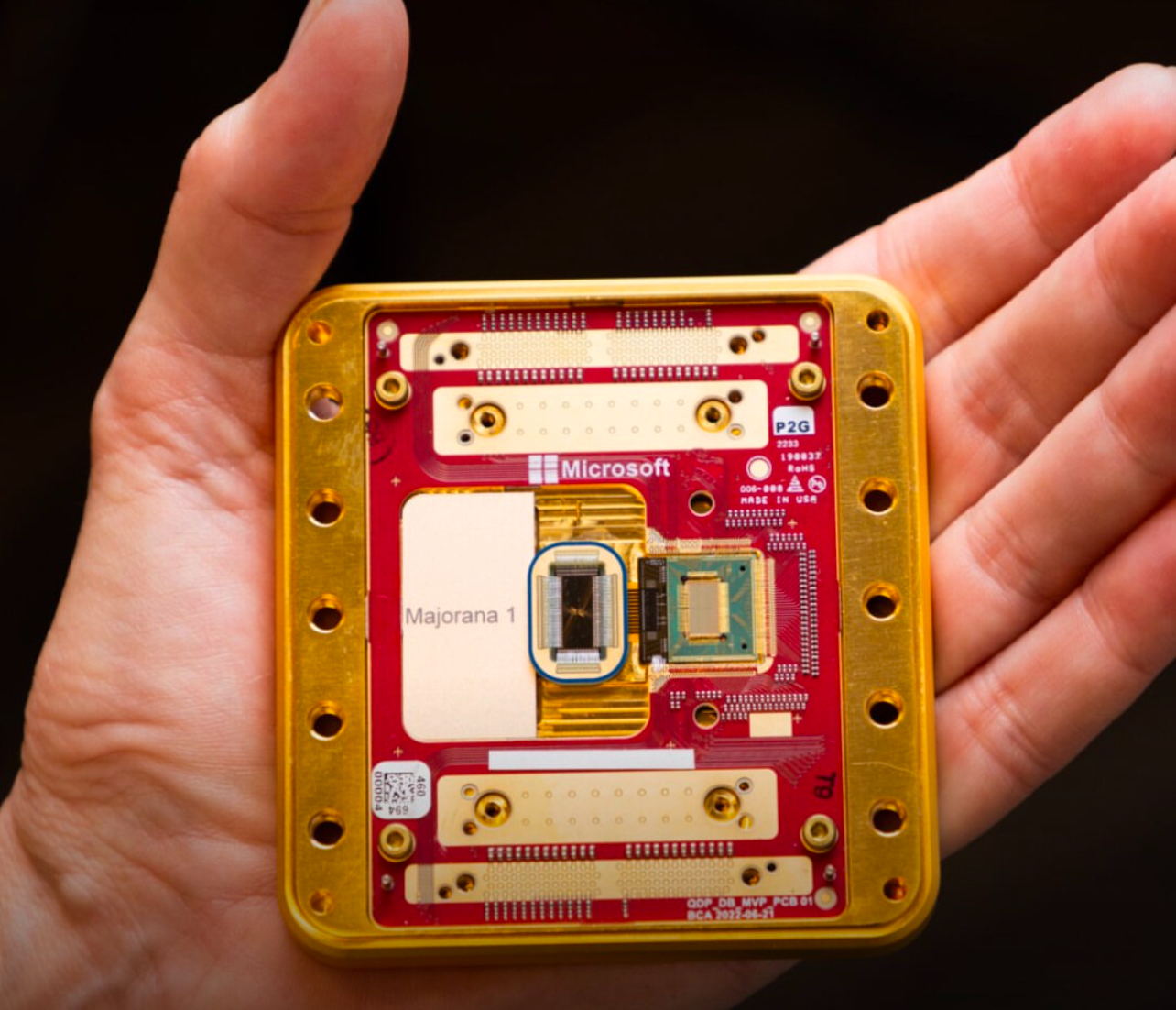 El revolucionario chip con el que Microsoft dice haber alcanzado el estado topológico de la materia