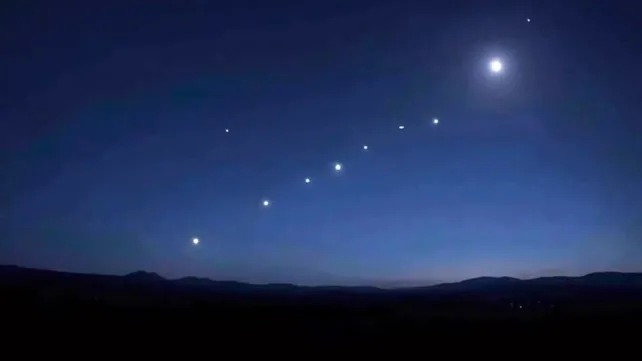 Hoy se alinean siete planetas en el cielo: ¿De qué se trata el fenómeno y cada cuánto se repite?
