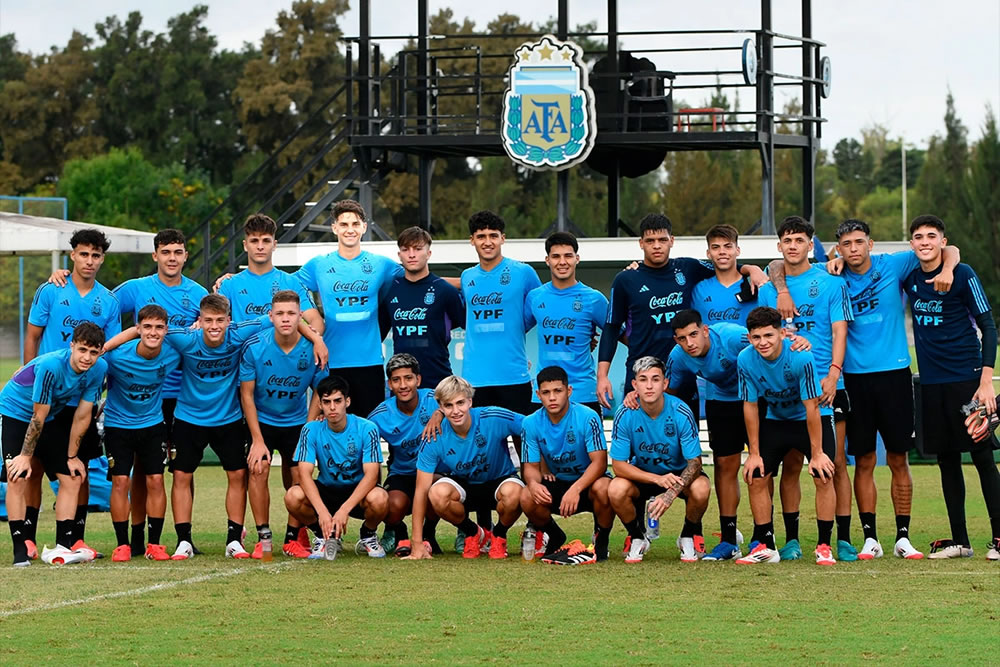 Con un entrerriano goleador en el plantel, la Selección Sub-17 debuta en el Sudamericano