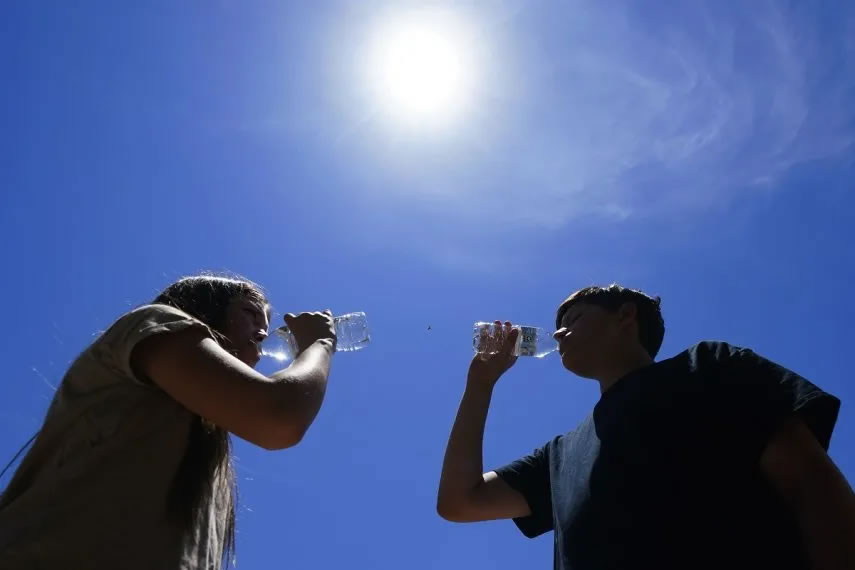 Cinco departamentos de Entre Ríos en alerta rojo por calor extremo y el resto de la provincia con aviso naranja
