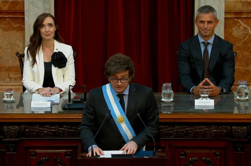 Sesiones ordinarias: Milei pidió apoyo al Congreso para cerrar el acuerdo con el FMI