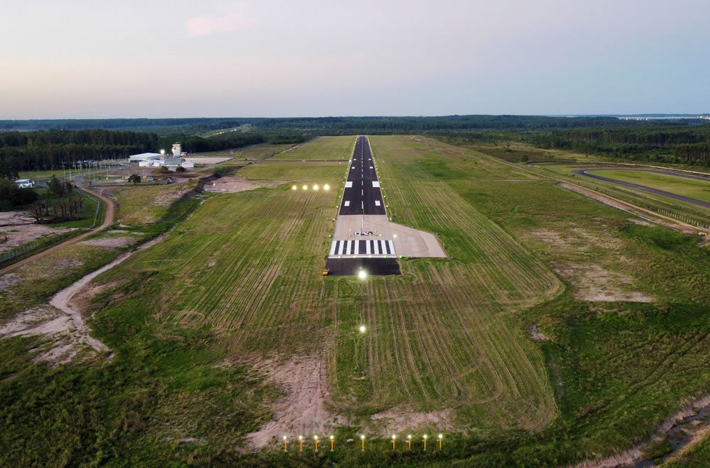 El Ente de Desarrollo Aerocomercial anunció que este lunes estarán finalizadas las obras del aeropuerto