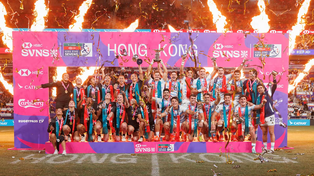 Los Pumas 7s vencieron a Francia en la final del Seven de Hong Kong y lograron su tercer título consecutivo