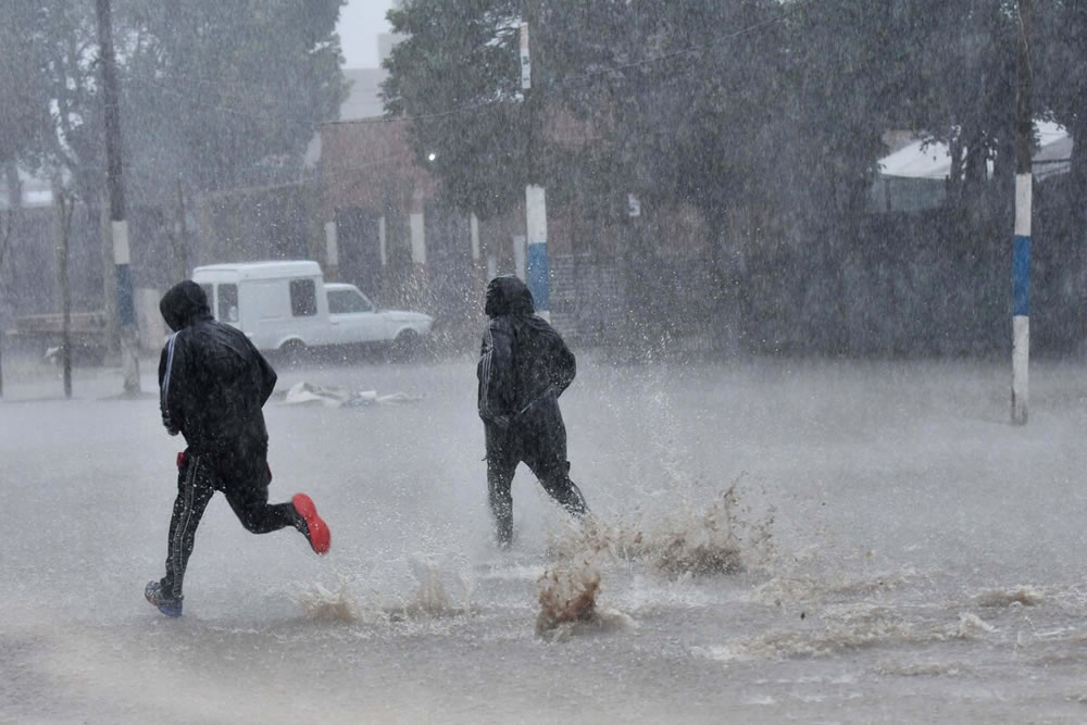Alerta amarilla por fuertes tormentas en Entre Ríos