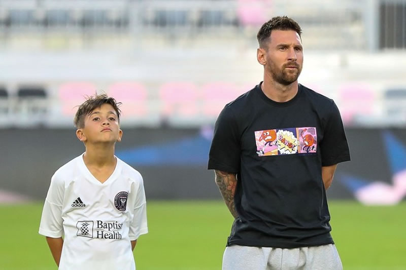 Messi: «Thiago esta a punto de cumplir 12 años y yo con esa edad me fui a Barcelona»