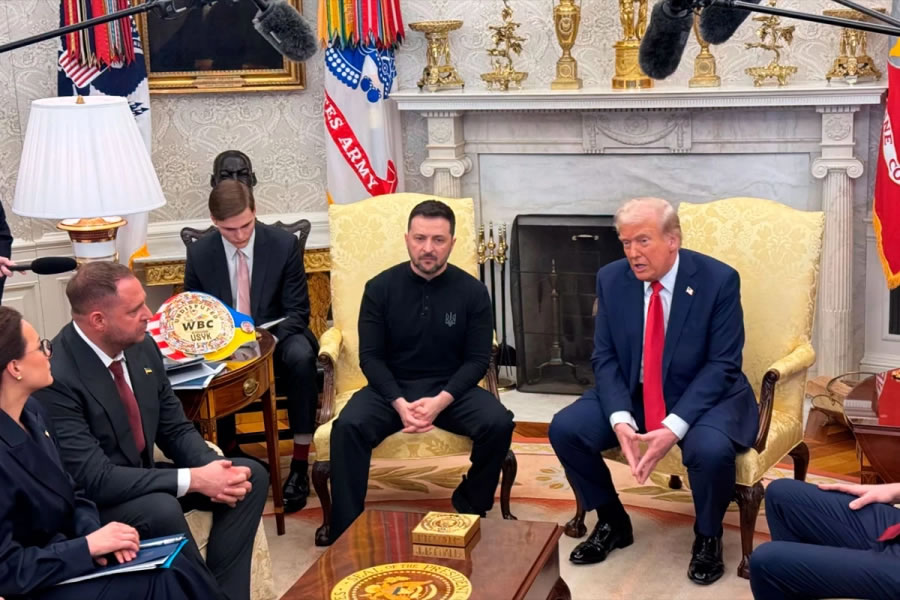 Tenso cruce entre Trump y Zelensky: “O haces un trato, o lucharás por tu cuenta”