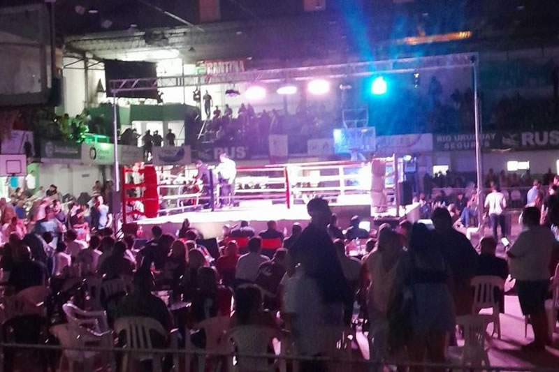 Se desarrolló la velada de box en el Club Estudiantes Concordia