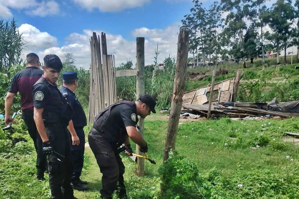 Una casilla había sido construida en un predio municipal por personas con antecedentes delictivos