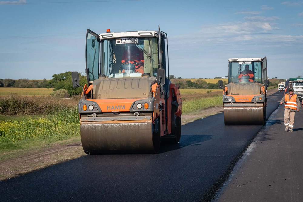 Avanza la obra de rehabilitación de la ruta provincial 32
