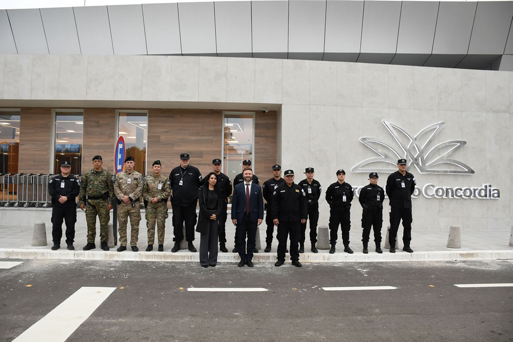 Presentaron el cuerpo de la Policía de Seguridad Aeroportuaria que operará en Concordia