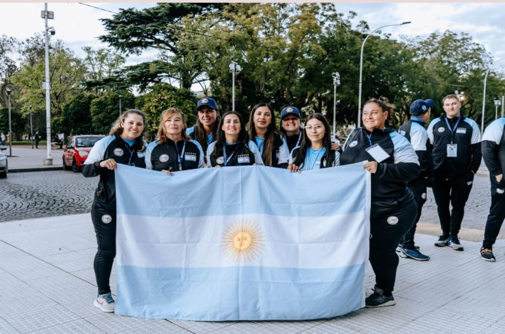 Una entrerriana se destacó con Argentina en el Campeonato Mundial de Longcasting