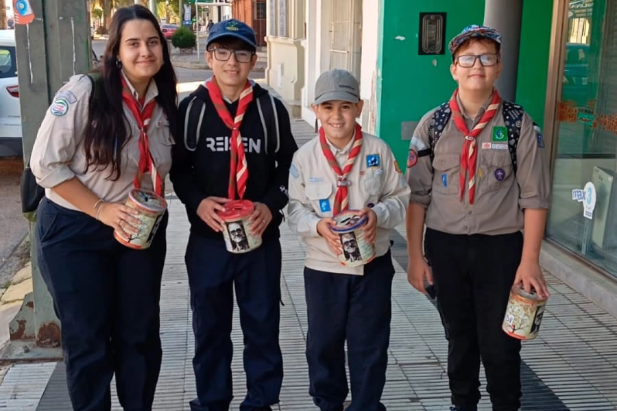 Los scouts recaudaron más de 3 millones de pesos para el Hogar de Ancianos de Gualeguaychú