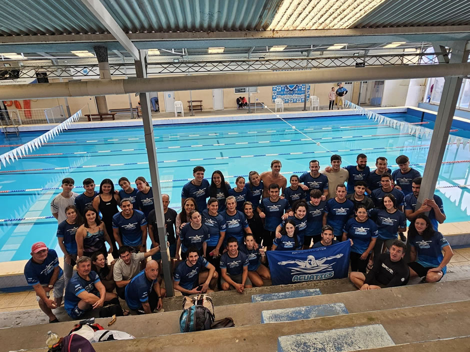 Un club concordiense se ubicó en el segundo puesto de la general en el Torneo Master de natación
