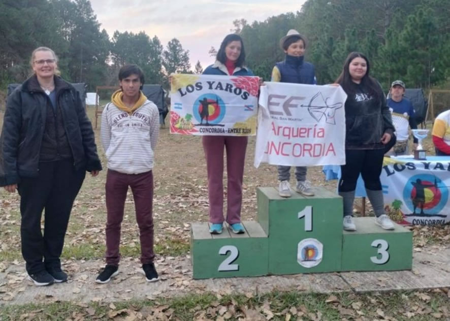 Tiro con arco: El CEF N°4 dominó en la segunda fecha de la Copa “Maru Lacera”