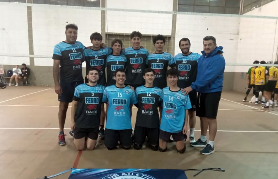Jornada perfecta para Ferro en la cuarta fecha de la Liga Zonal de Voley del Río Uruguay