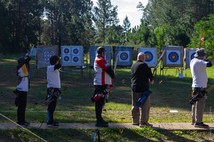 Se disputa la tercera jornada del Campeonato Provincial de Arquería en Concordia