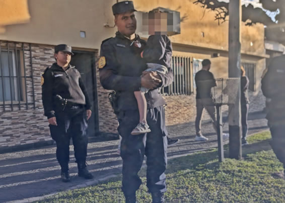 Rapido accionar policial permitió encontrar a un menor con autismo que se había extraviado