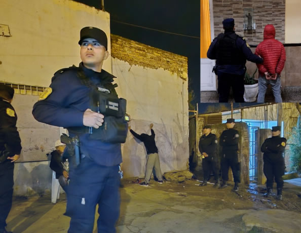 En allanamiento secuestran droga en el barrio Cabo Cendros