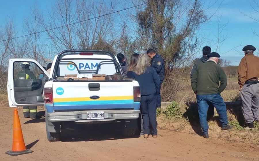 Camioneta del PAMI con funcionarios concordienses protagonizó un siniestro vial