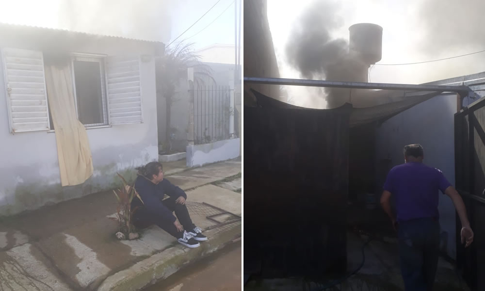 Una vecina perdió todo en un incendio en Villa Adela y piden colaboración para juntar lo necesario: Ropa, calzado y colchón