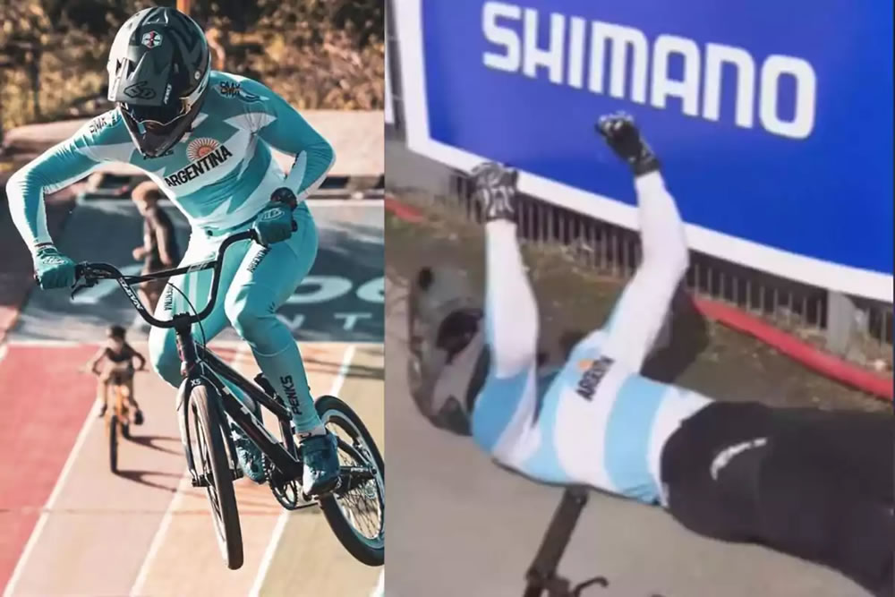 El cordobés Mateo Espejo se consagró campeon mundial de BMX y festejó a lo grande: «No lo puedo creer»